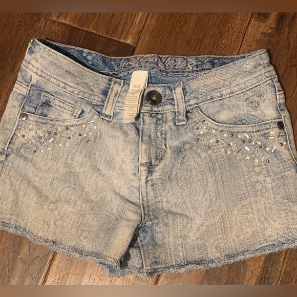 Justice denim shorts 10R - Picture 1 of 1